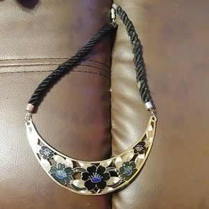 Cute Black and Blue Necklace